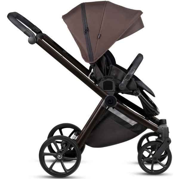 Фото - Коляска універсальна 2 в 1 Tutis Mio3 plus ESSENTIAL Coffee Brown
